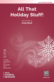 All That Holiday Stuff! SATB choral sheet music cover Thumbnail